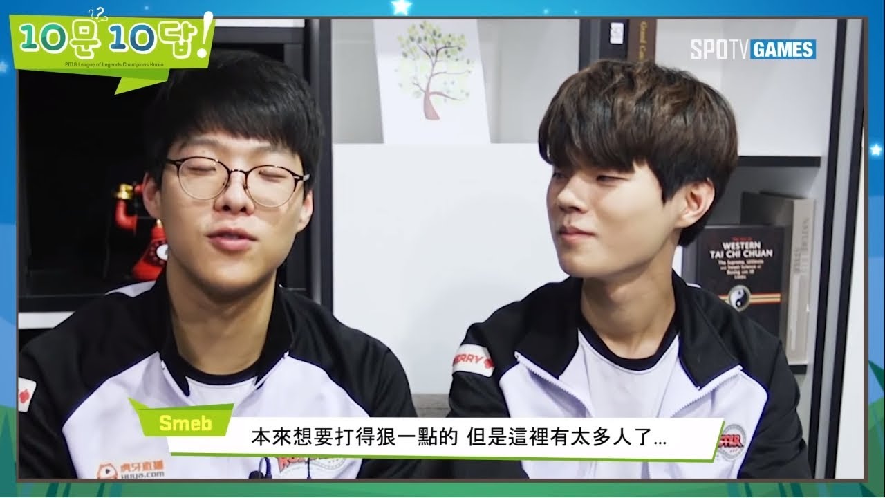 【10問10答】Smeb 和 Deft 的爆笑英文訪問! Deft慘被Smeb毆打ㅋㅋ (中文字幕)