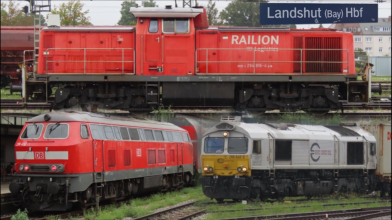 Trains around Landshut (Bayern) | 10th September 2025