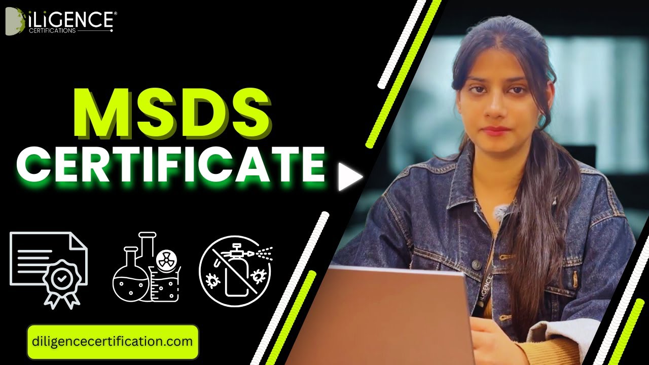 How to Get MSDS Certificate | Complete Guide for Manufacturers & Exporters