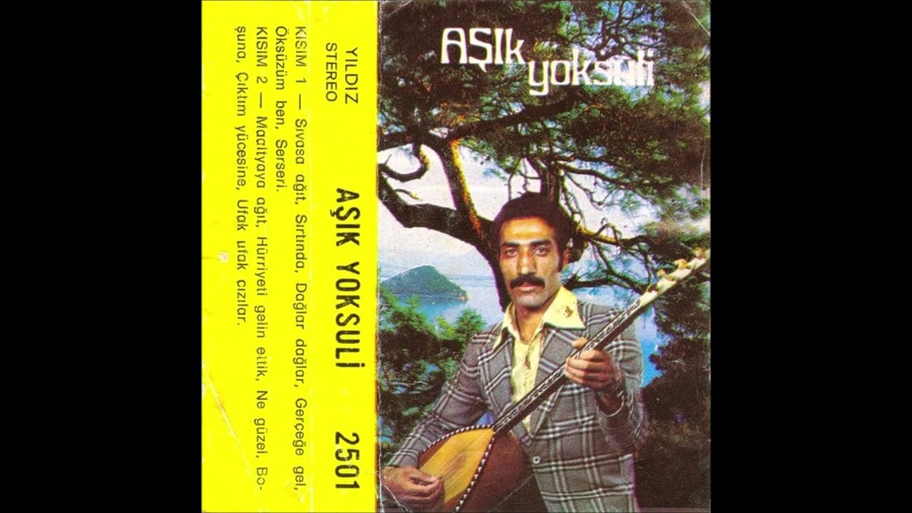 AŞIK YOKSULİ  SERSERİ.YILDIZ STEREO ORJİNAL KASET