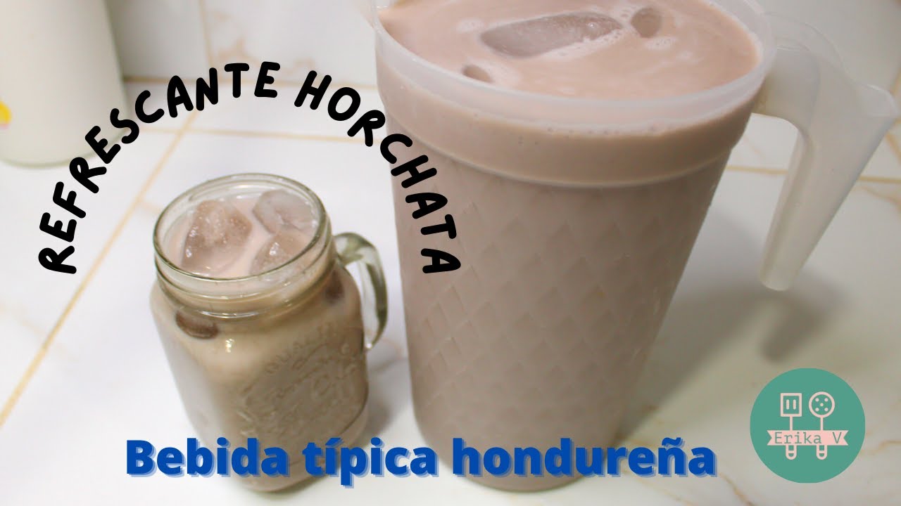FRESCO DE MORRO / HORCHATA /BEBIDA TÍPICA DE HONDURAS.
