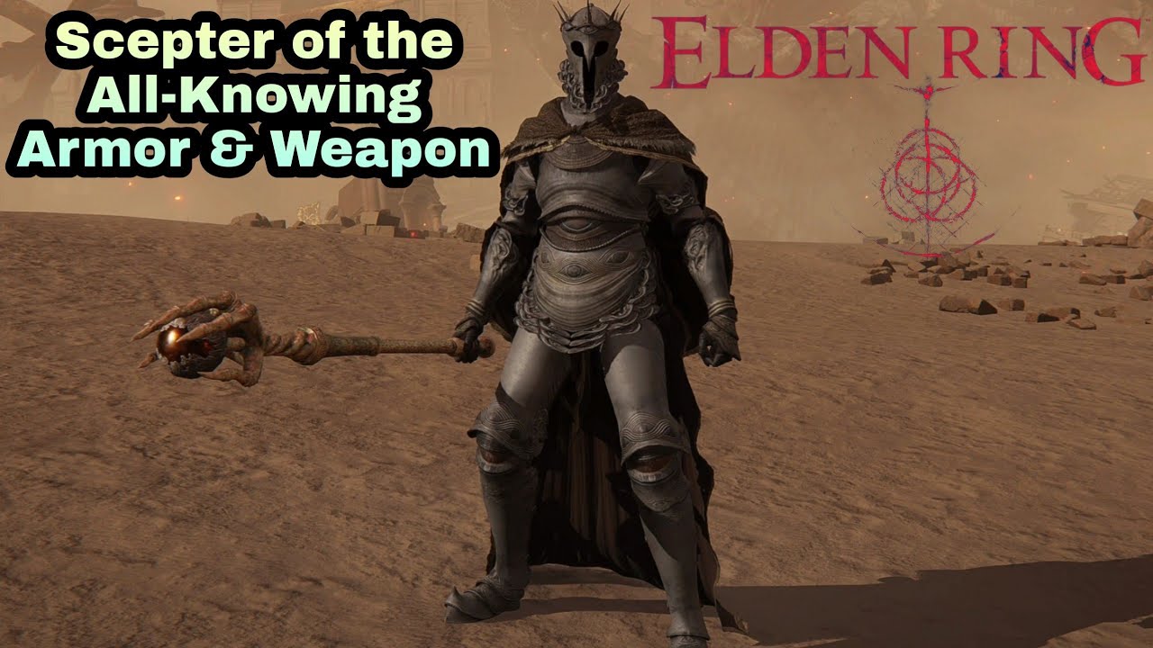 Elden Ring - Scepter of the All-Knowing Armor & Weapon