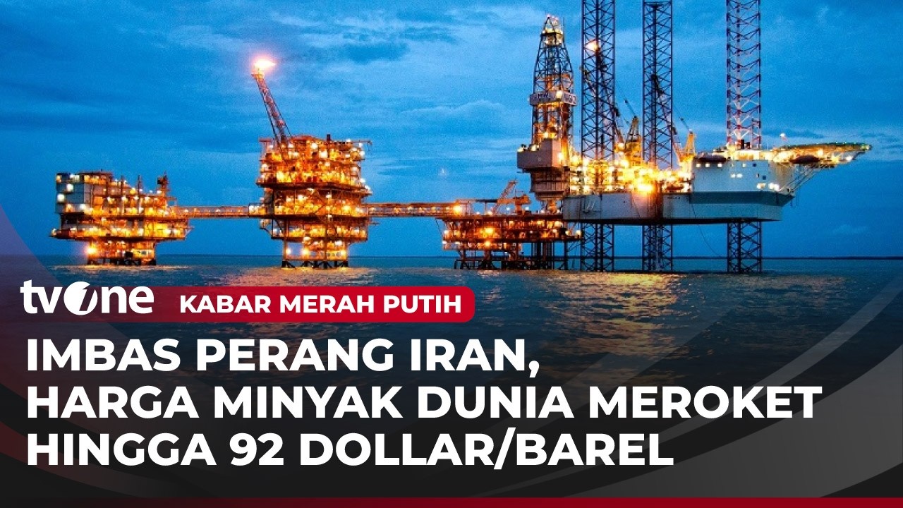 Harga Minyak Dunia Melonjak Hingga 92 Dollar Per Barel | Kabar Merah Putih