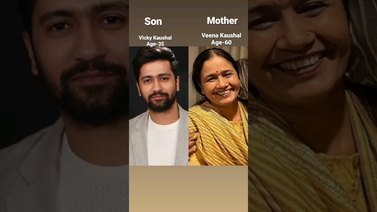 Famous Bollywood actors and their mother's