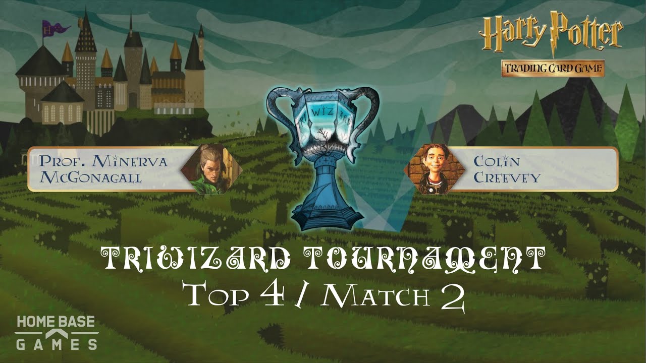 Colin Creevey vs Prof. McGonagall // Triwizard Tournament Top 4 // Harry Potter TCG