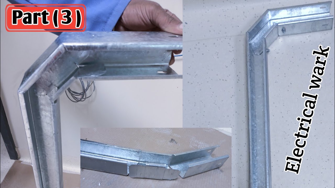 Part (3)  90 degree trunking bend | Electrical trunking cutting | Tanking me ninty kaise banate hain