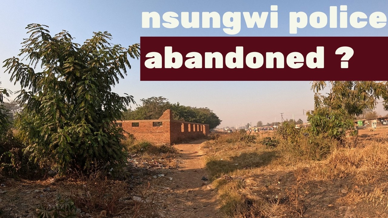 Uncompleted Nsungwi Police - Lilongwe City Walking Tour [4K POV ASMR]