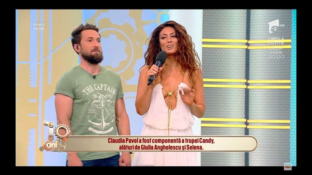 Claudia Pavel, apariție sexy, fără sutien! Dani: ”Nu cred că ai toată rochia. Ceva lipsește