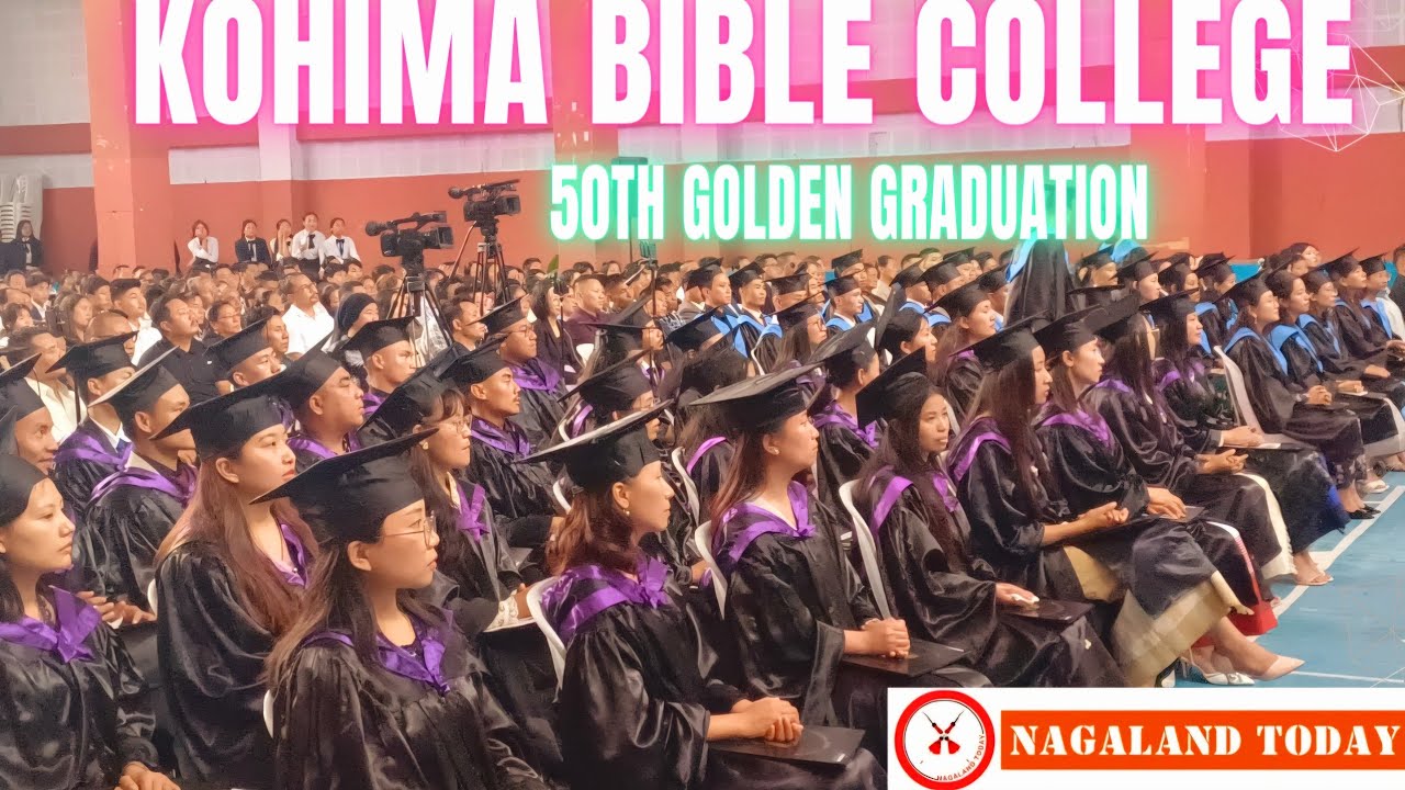Kohima Bible College celebrates 50th Golden Graduation 2024.