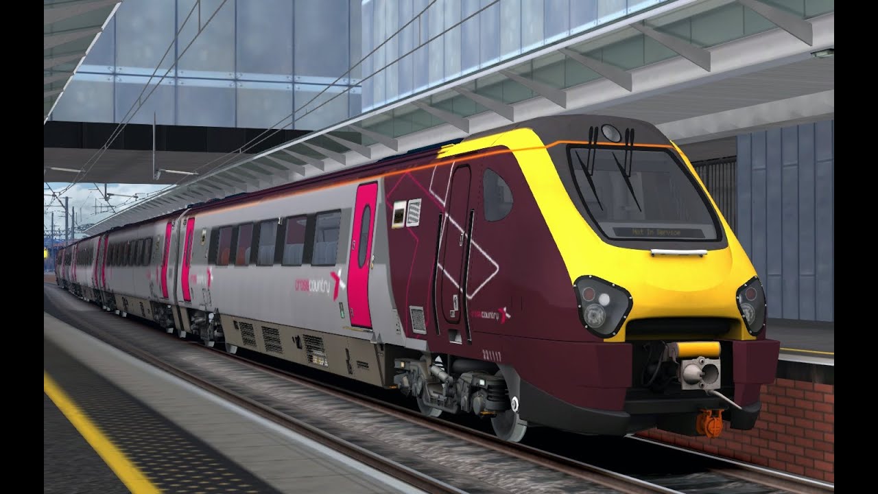 Class 221 Arriva Cross Country - Cross Country Aberdeen to Plymouth Service (Fife Circle)