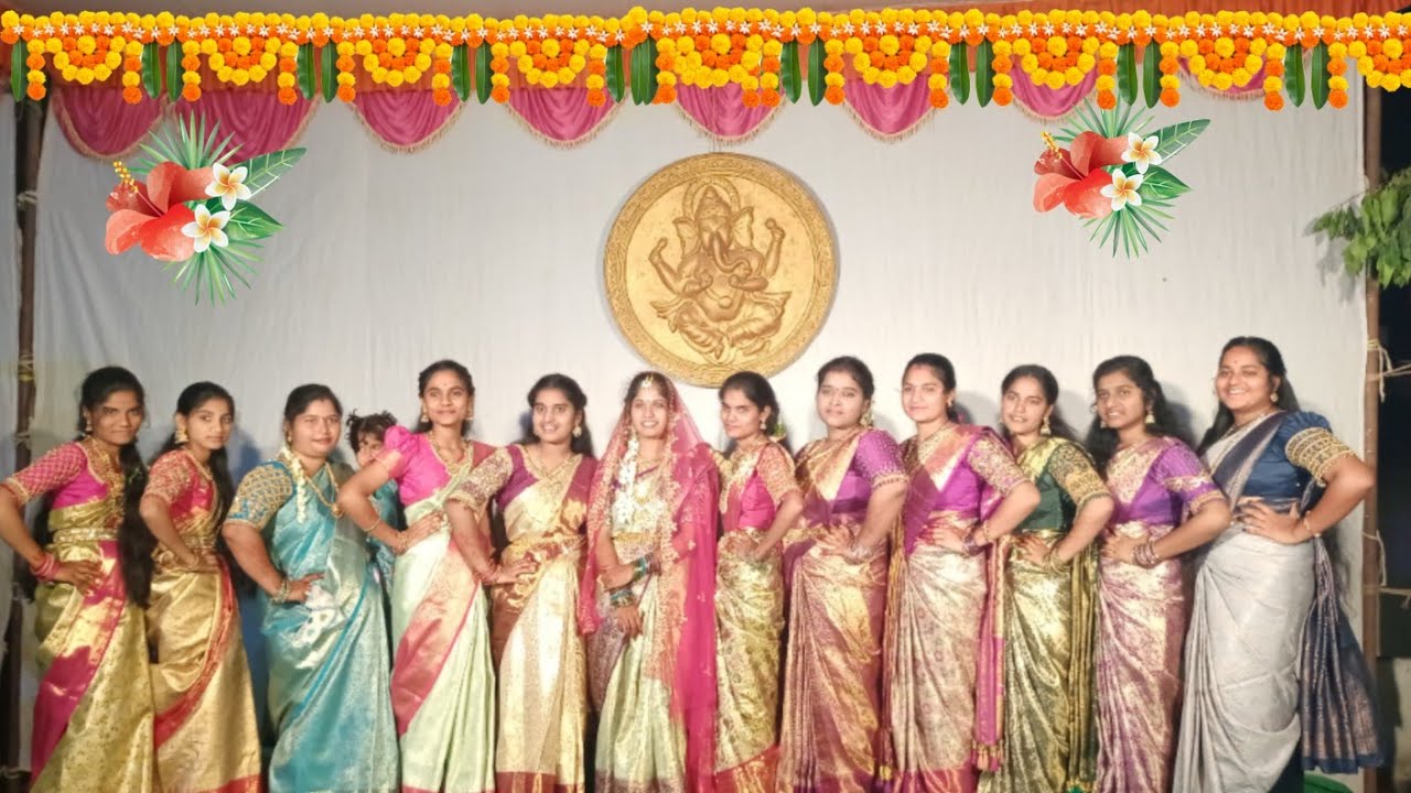 పెళ్లి కూతురు మెగవత్ లావణ్య సైదాపుర్ మ వర్ని మండలం