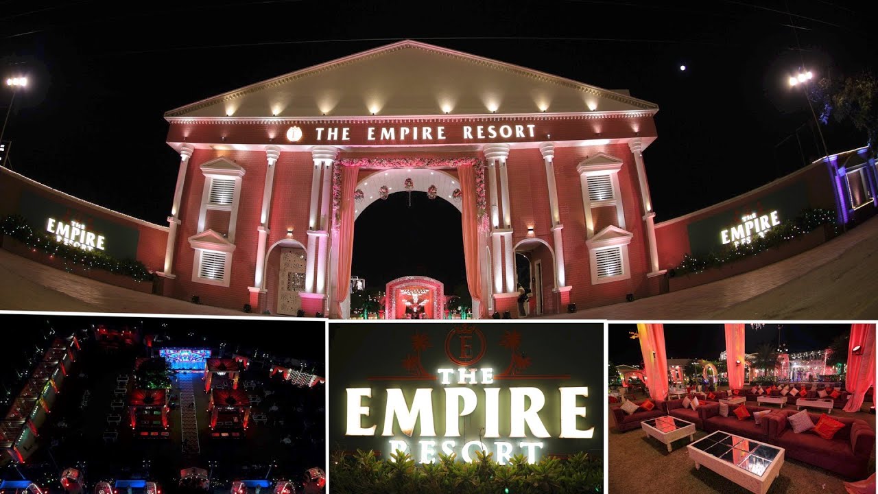 gwalior best resort  THe empire reosrt || best wedding luxury resort in gwalior ||