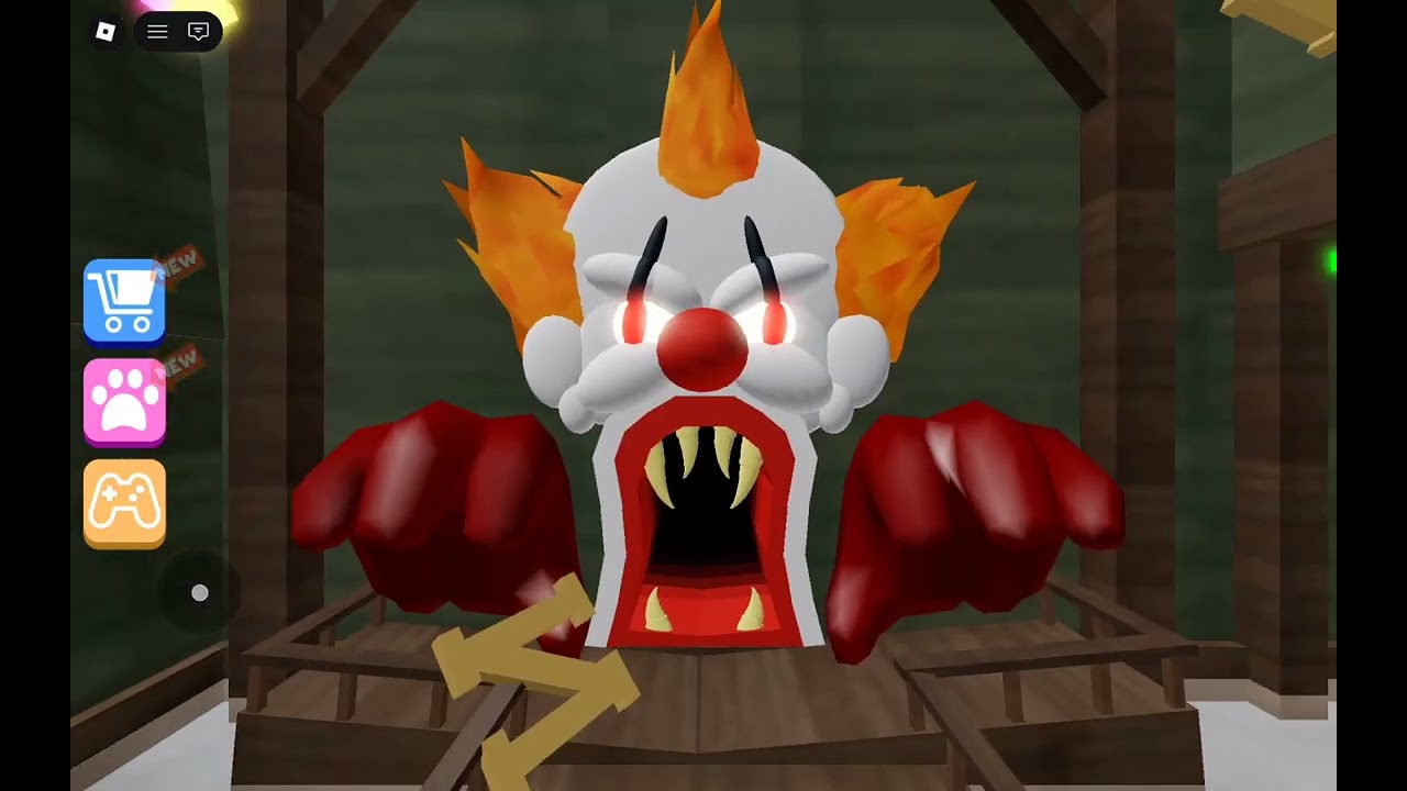 Beating escape the carnival of terror obby In roblox