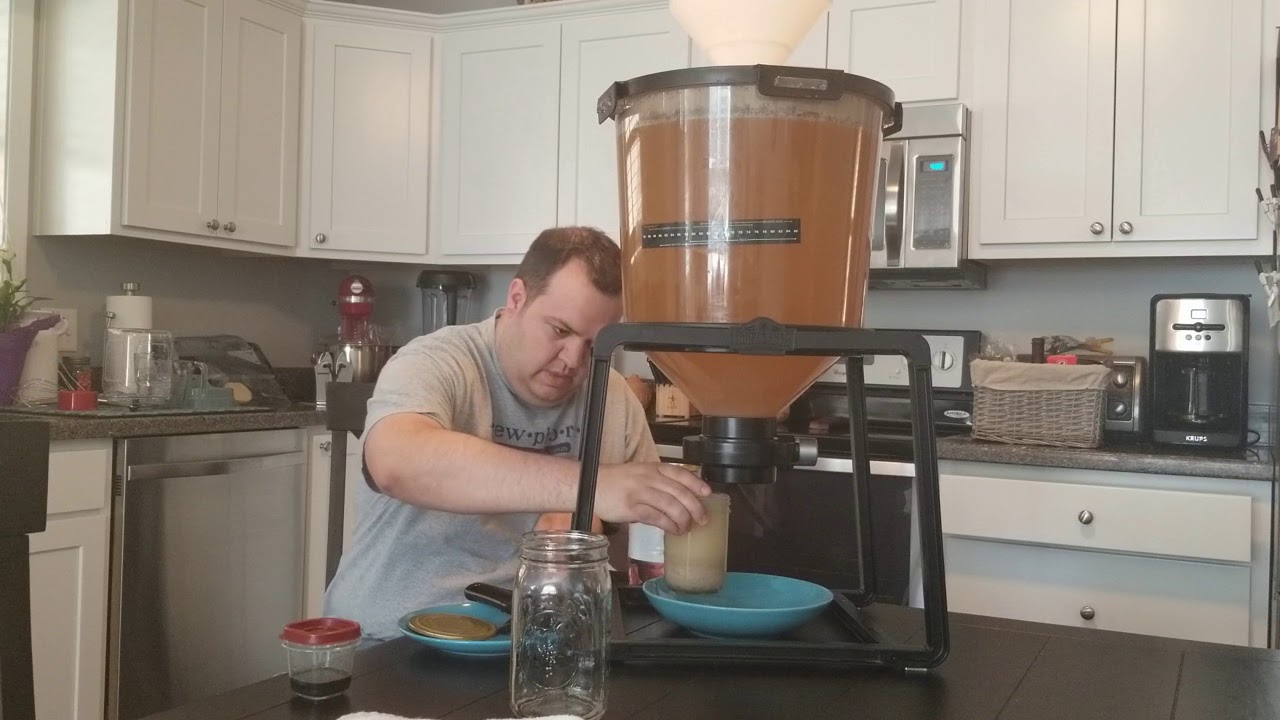 Passionfruit Weissbier (Wheat Beer) - Moving to Secondary - Adding Fruit