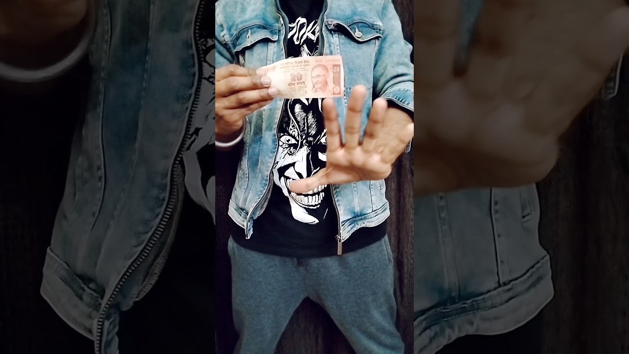 Money Magic tricks #magic #cooltrick #magictricksvideos #moneymagic #money #rubberbandmagictricks