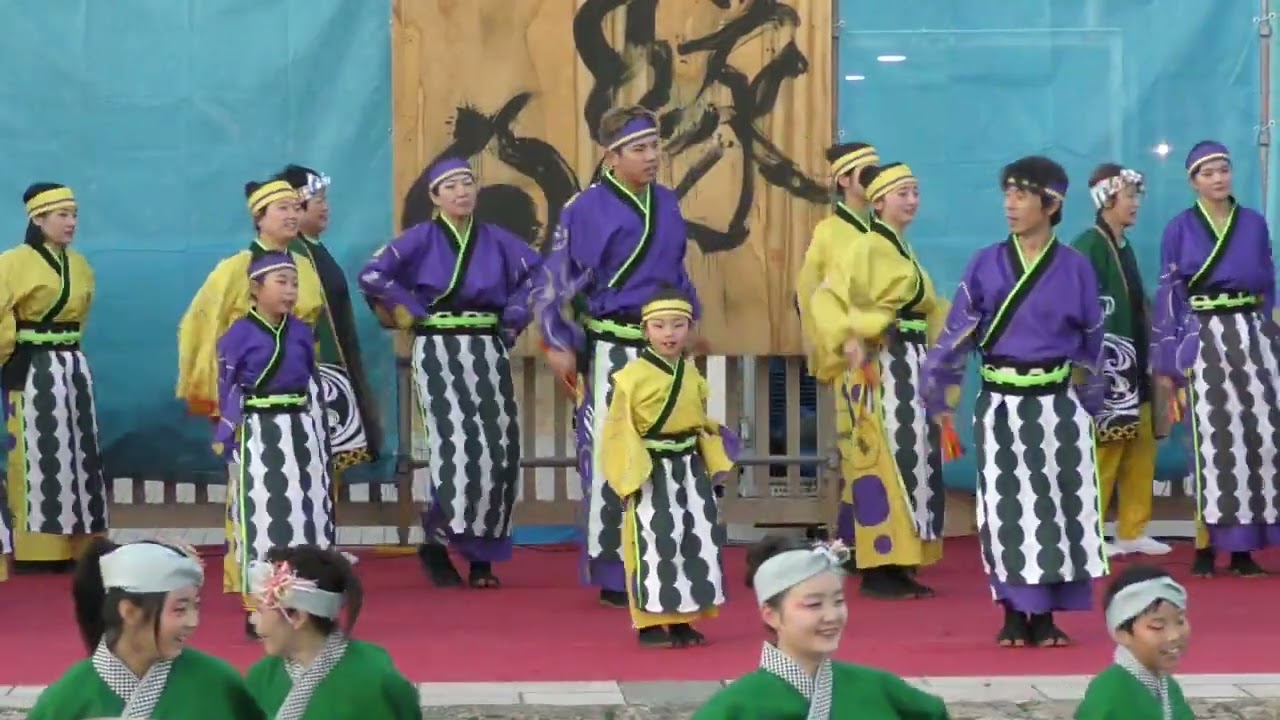 総踊り（はじけるチャンス）　　姫路縁日2025　　移動アップ編 