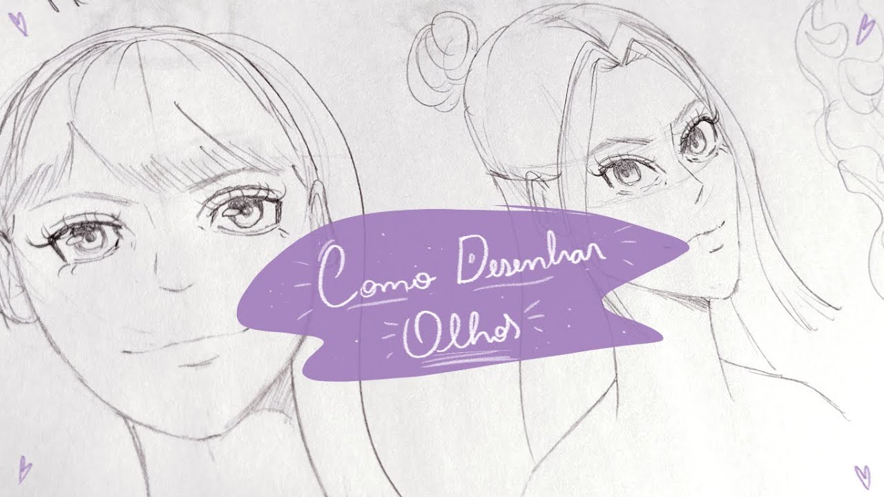 Como desenhar olhos!