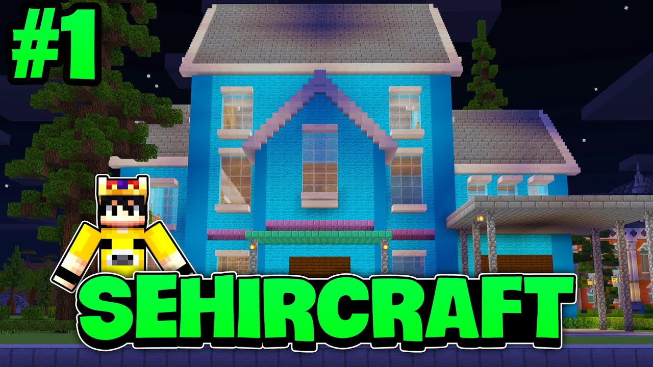 ŞEHRİMİZE HOŞGELDİNİZ! | Minecraft ŞehirCraft | #1