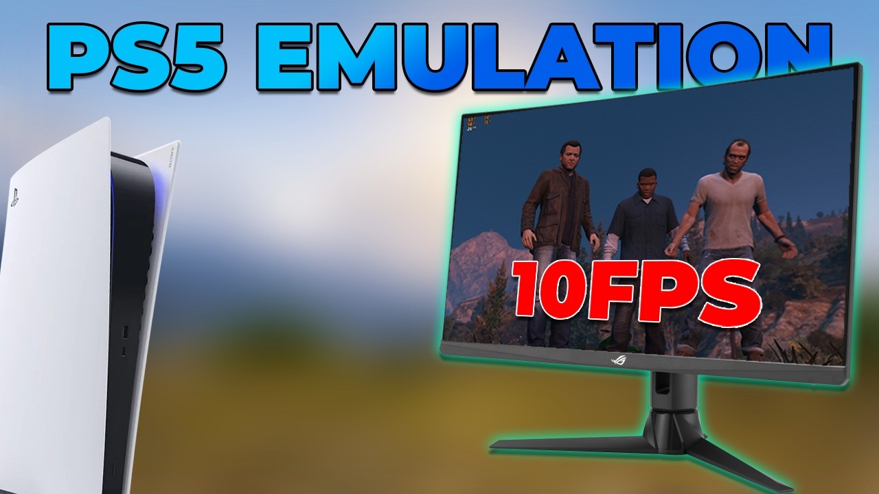Я ПРОШЕЛ GTA V на эмуляторе PS5 &mdash; KyTyPS5