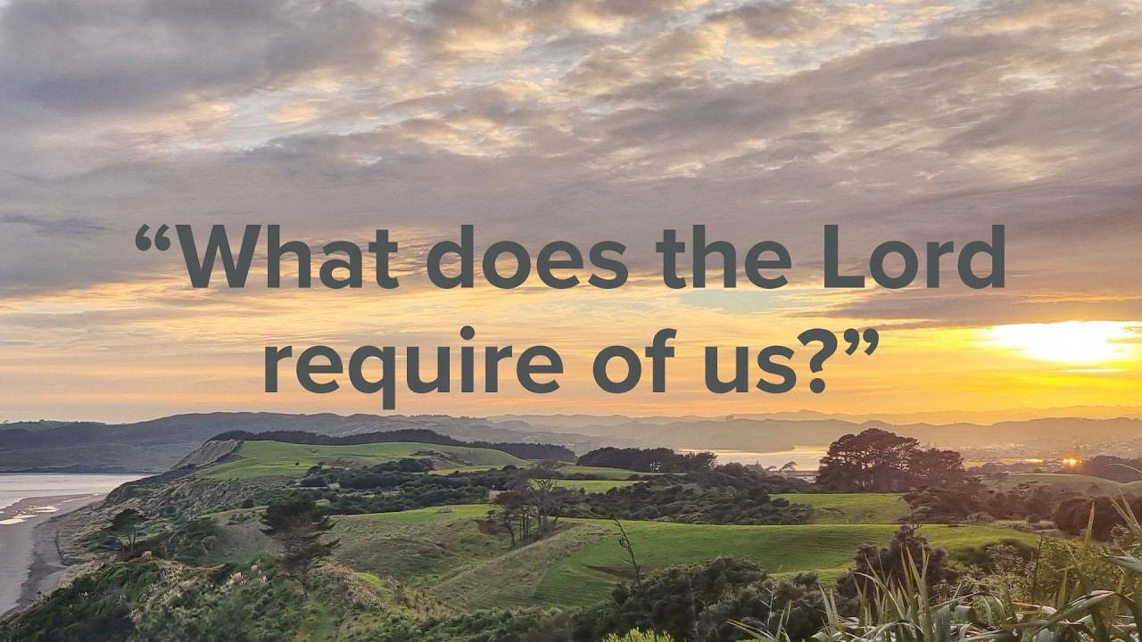 What does the Lord Require of Us (speaker )Pastor Roger Peart @surfsidechurchraglan