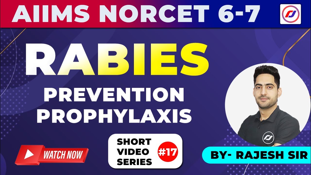 RABIES | Prevention | Prophylaxis | Nursing classes | RJ Career point