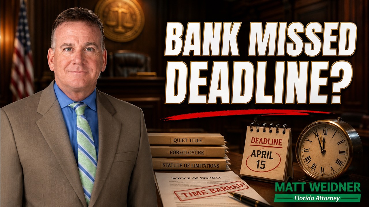 Quiet Title and Statute of Limitations in Foreclosure