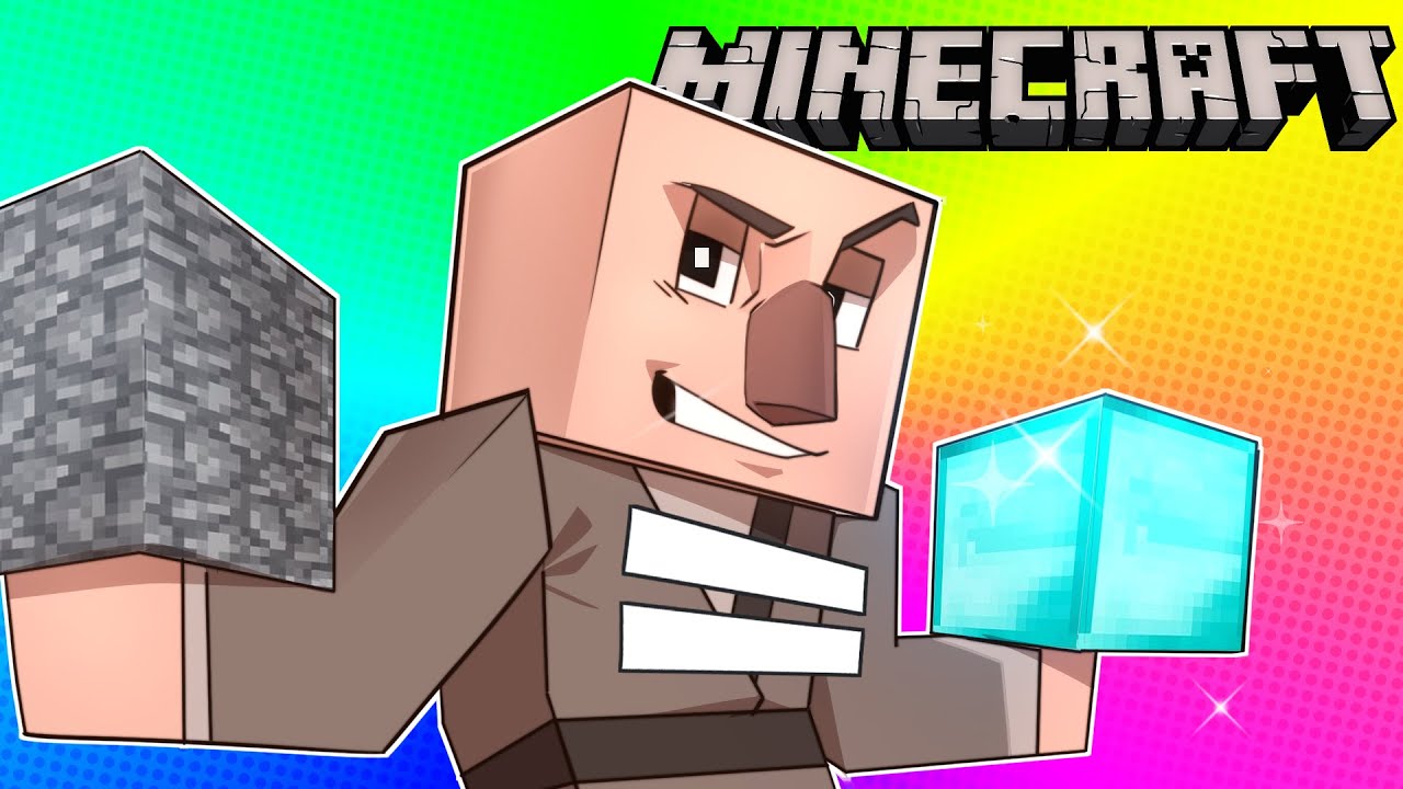 MINECRAFT, ALE COBBLESTONE = DIAMENTY