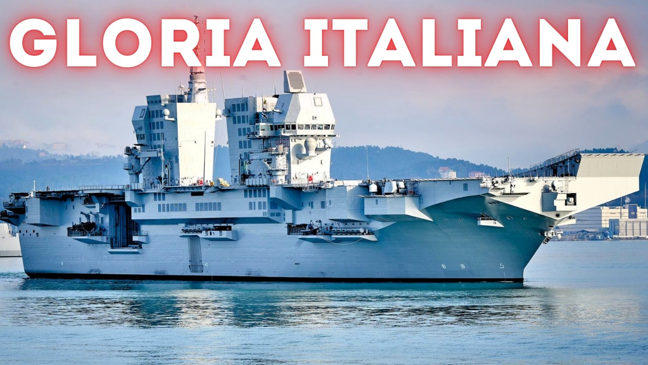 Il miglior portaerei multiuso d'Europa e la nave più grande della Marina Militare Italiana