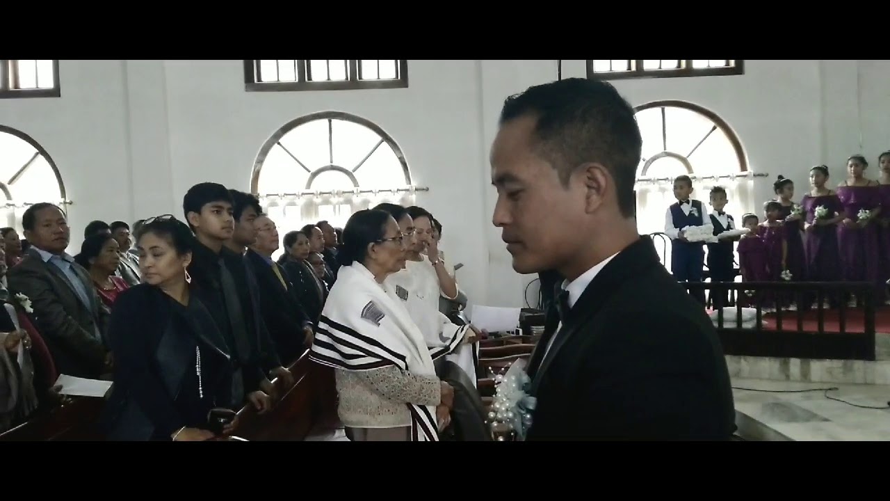 Ethan wed Akubu at kohima baptish church