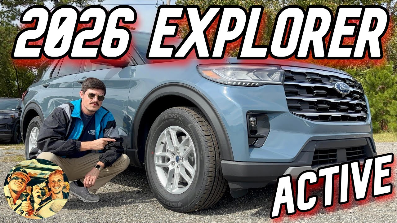 НОВЫЙ FORD EXPLORER 2026 ГОДА С АКТИВНЫМ ЗАДНИМ ПРИВОДОМ | VAPOR BLUE | 2.3 Л ECOBOOST | ПОЛНЫЙ О...