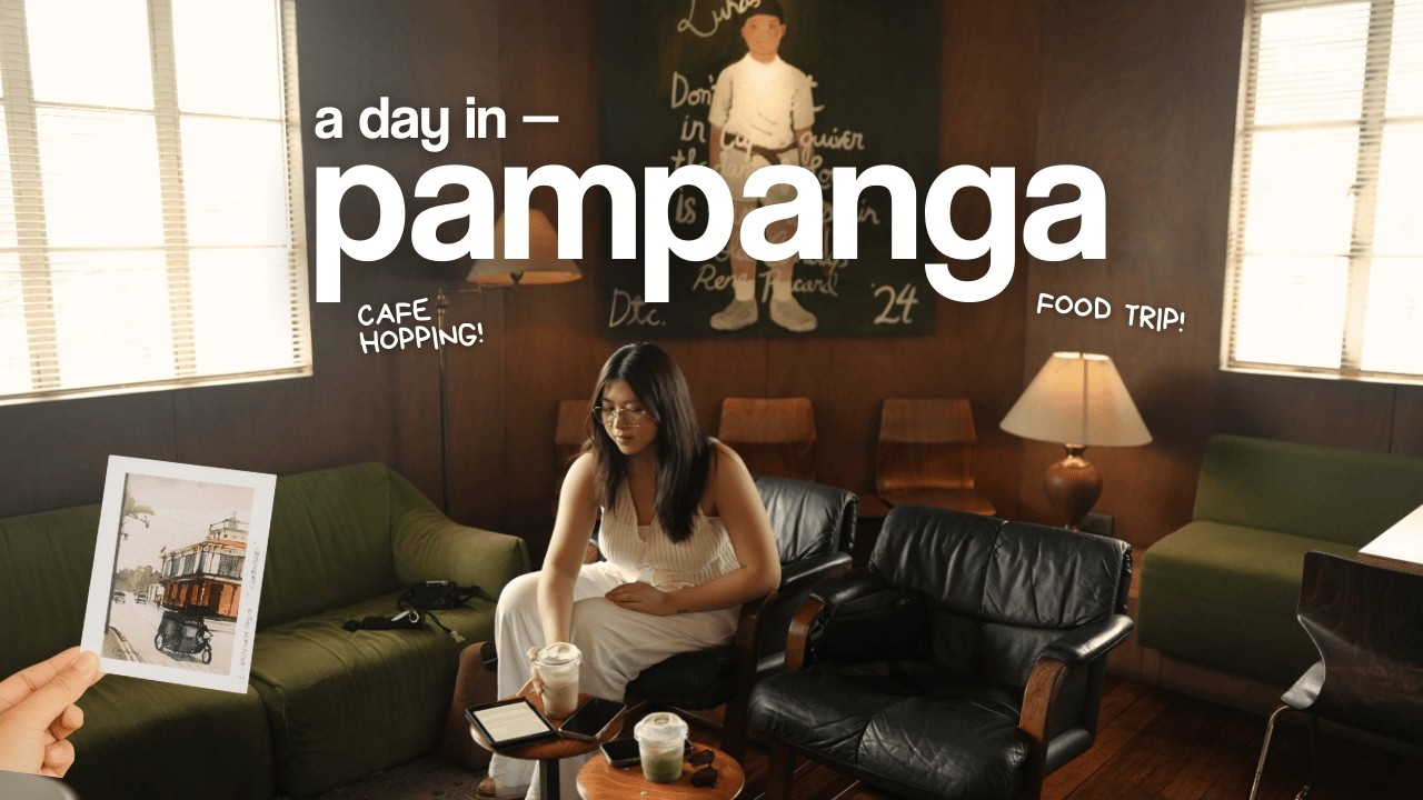 pampanga road trip 🌼 cafe hopping, clark speedway & parade grounds, korea town