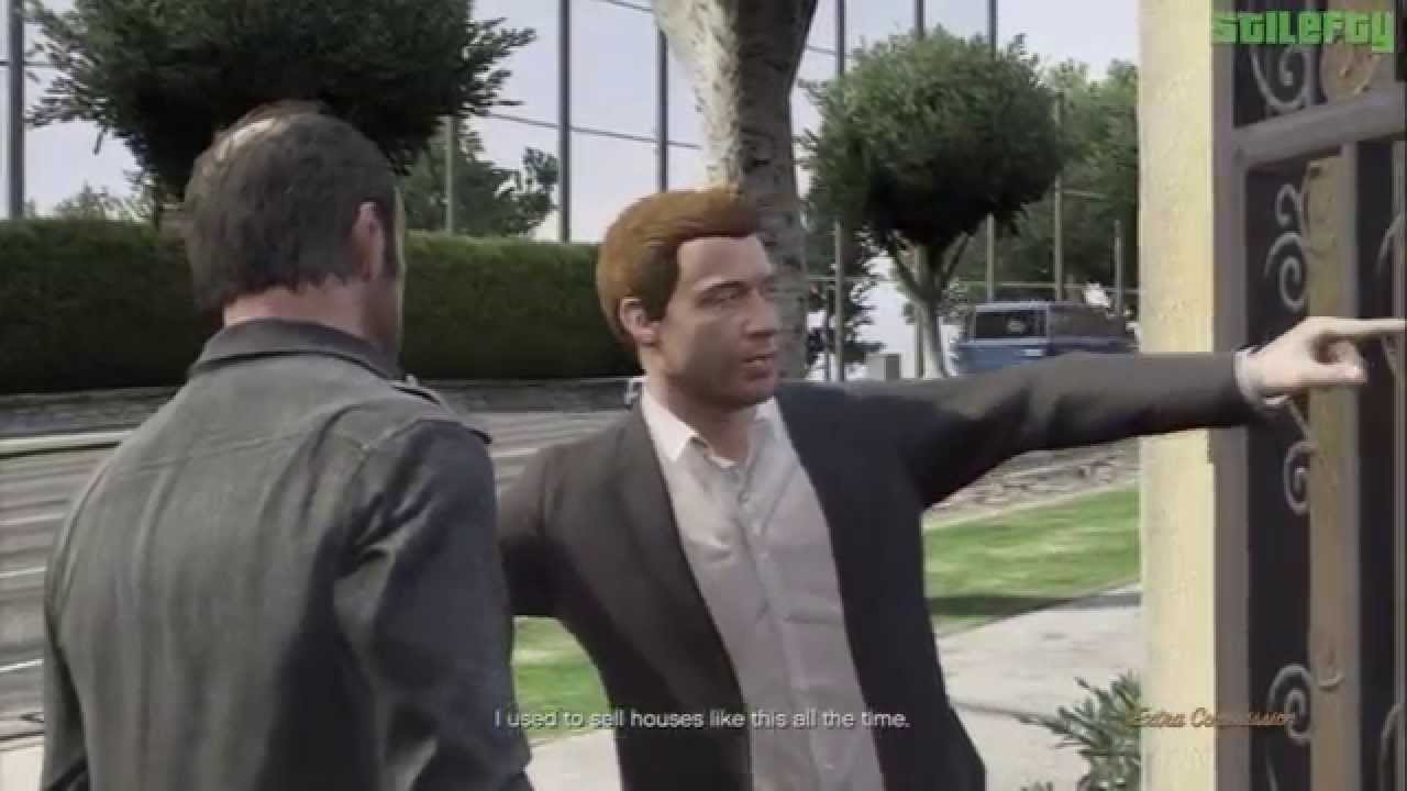 GTA 5 - PS3 - Strangers and Freaks Mission #40 - Extra Commission [100% - Gold Medal]