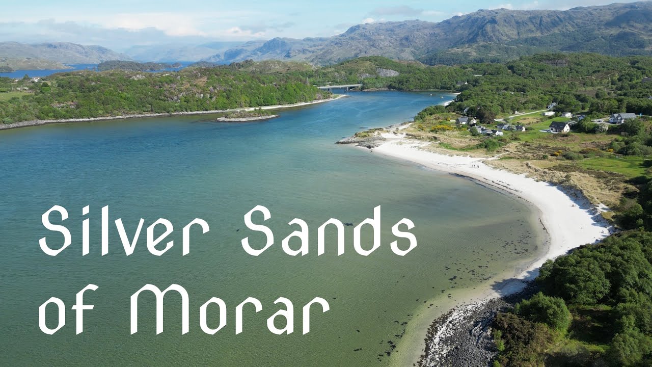 Silver Sands of Morar - Lochaber - Scotland | 4K | DJI Mini 3 Pro and GoPro 12