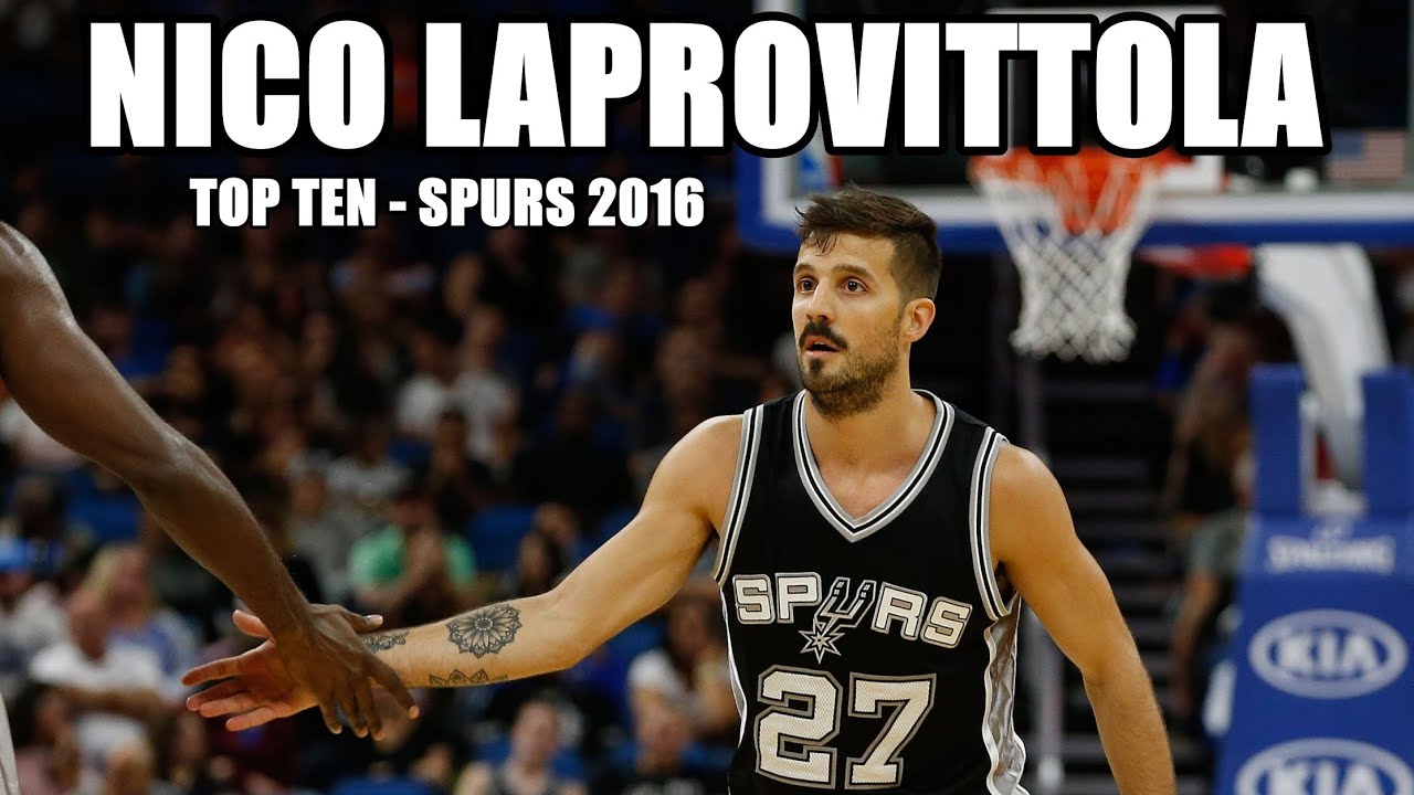 NBA | Top ten de Nico LAPROVITTOLA en SAN ANTONIO SPURS