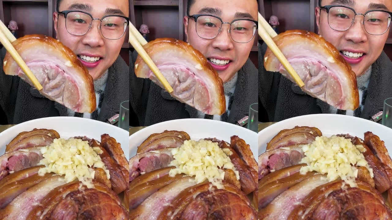 Braised Pork Knuckle With Garlic Sauce | Pig’s Ears & Chewy Sausage