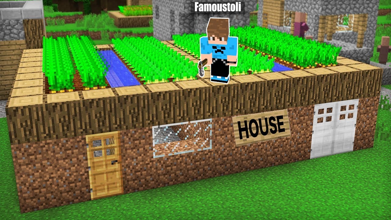ΠΟΙΟΣ ΖΕΙ ΚΑΤΩ ΑΠΟ ΤΗΝ ΦΑΡΜΑ ΜΟΥ ΣΤΟ MINECRAFT