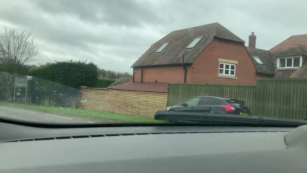 Drive around stefen hill, Daventry, Sunday March 28th 2021.