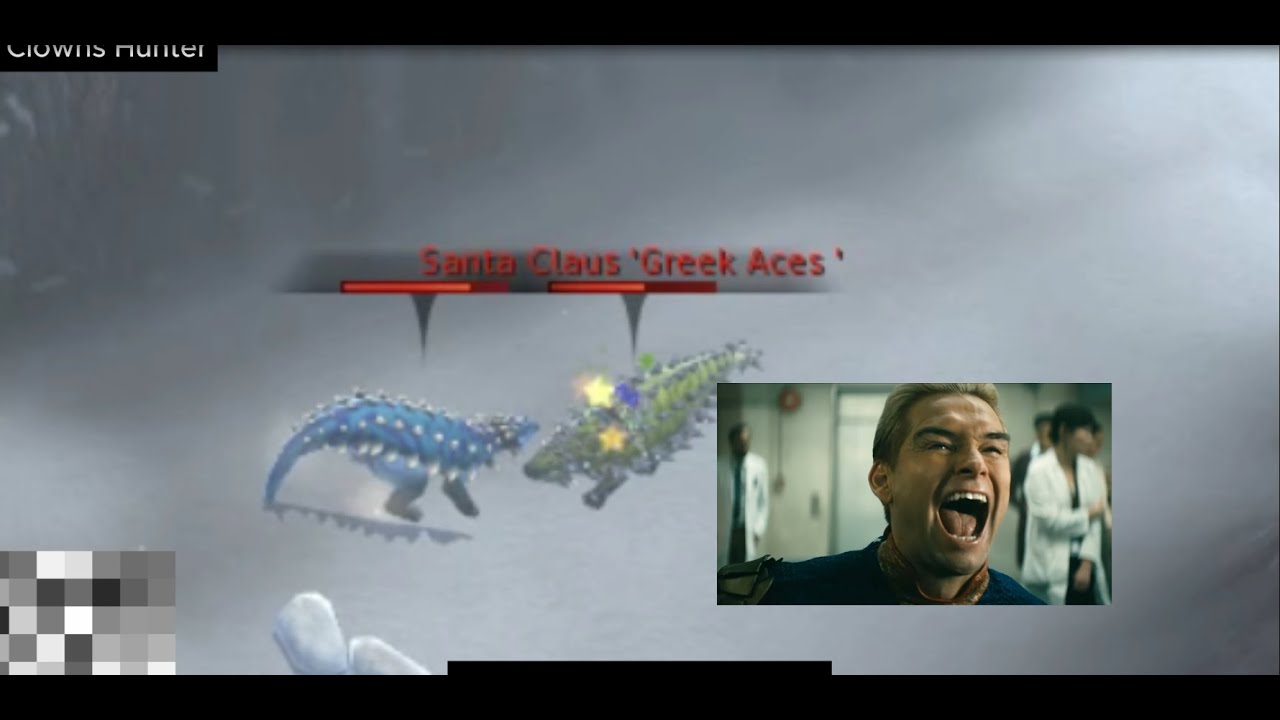 Dino Storm Destroying Santa Clown and some Npc in Europe1 ( Meme Video) 😂😂