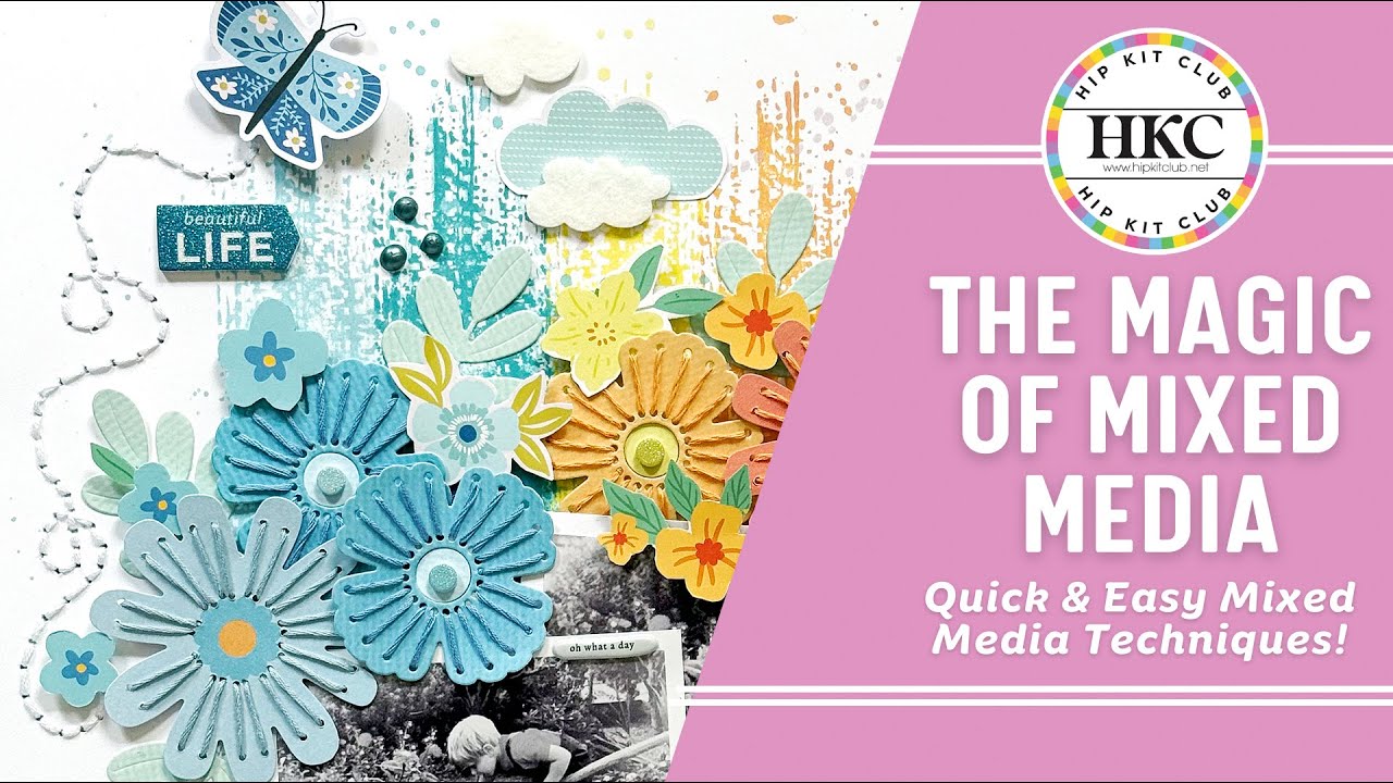 CREATING WITH THE PRETTY PAINT STROKES STAMP SET - ANKE KRAMER - MARCH 2025 HIP KITS