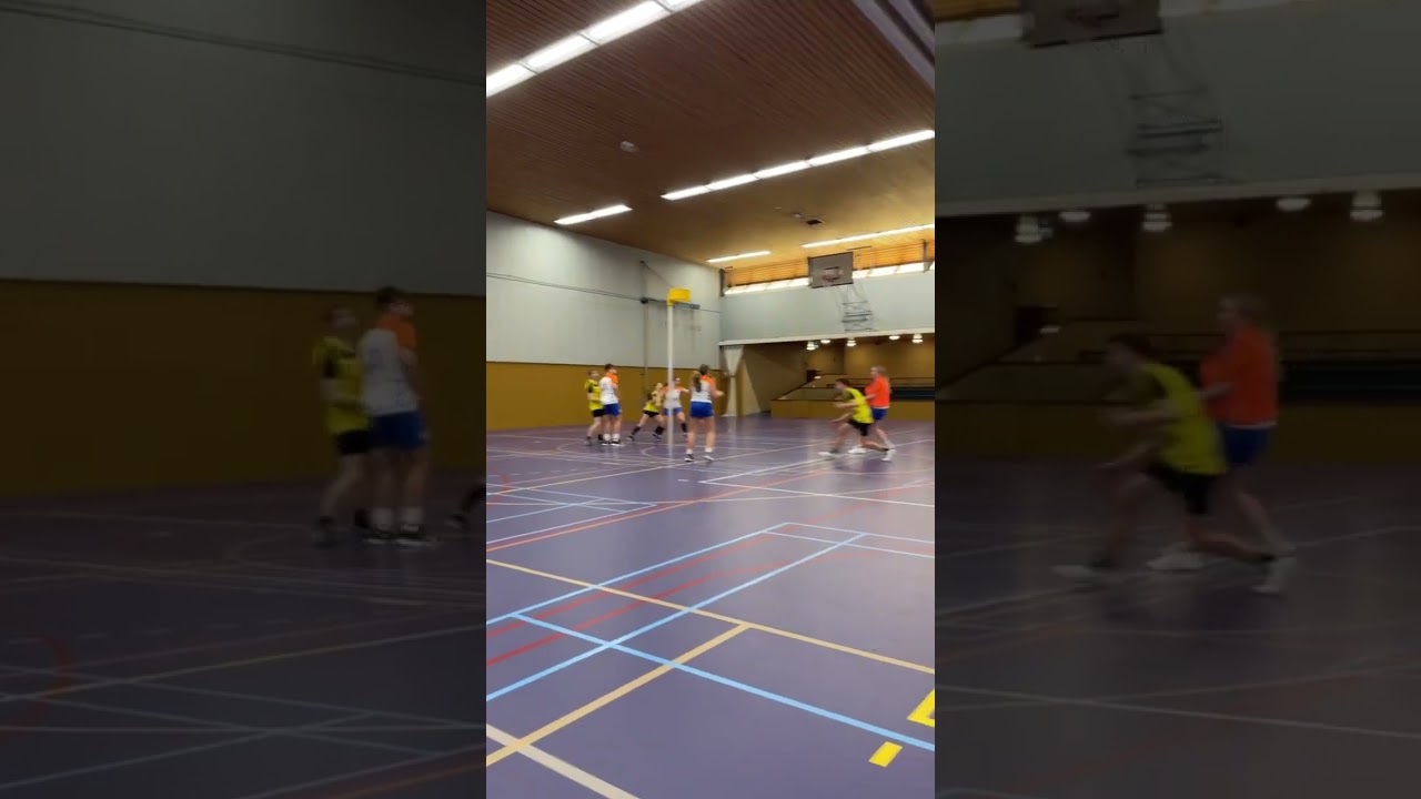 Wat neerzetten? Nee joh gewoon schieten!🔥🧡 #korfbal #korfball #korfballeague #korfbalinc #shorts