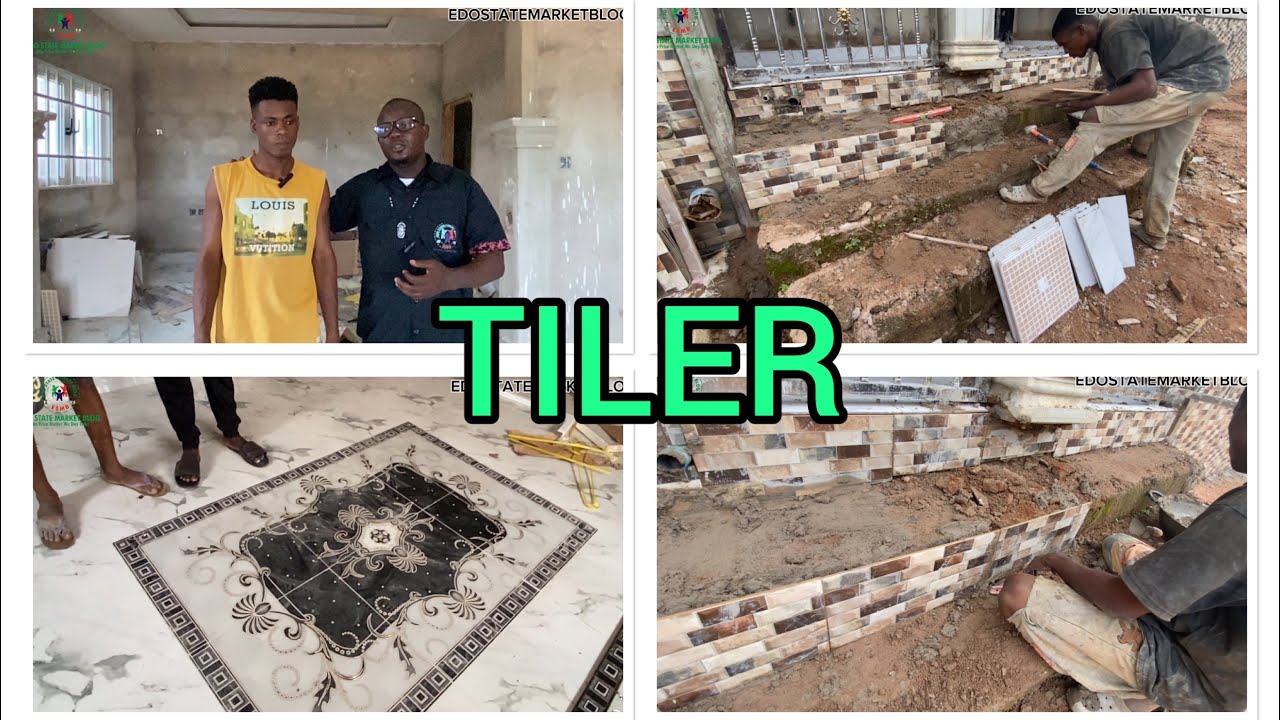 CHEAP AND QUALITY SERVICE RENDERED BY THIS AMAZING TILER IN BENIN CITY WILL SURPRISE YOU.