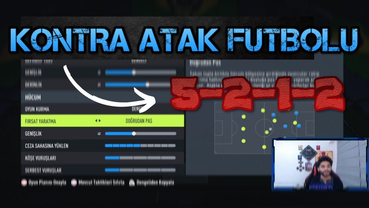 SKORU KORU- HIZLI KONTRA ATAK FUTBOLU OYNA ! HARİKA TAKTİK ! FIFA 22 ULTIMATE TEAM