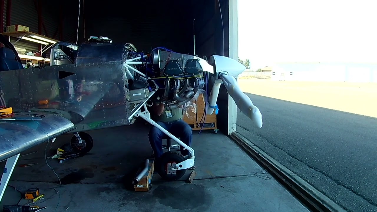 RV-14 Aileron Trim & Exhaust