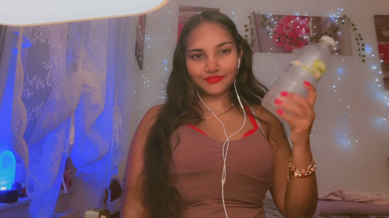 Asmr water bottle sound 💦💕