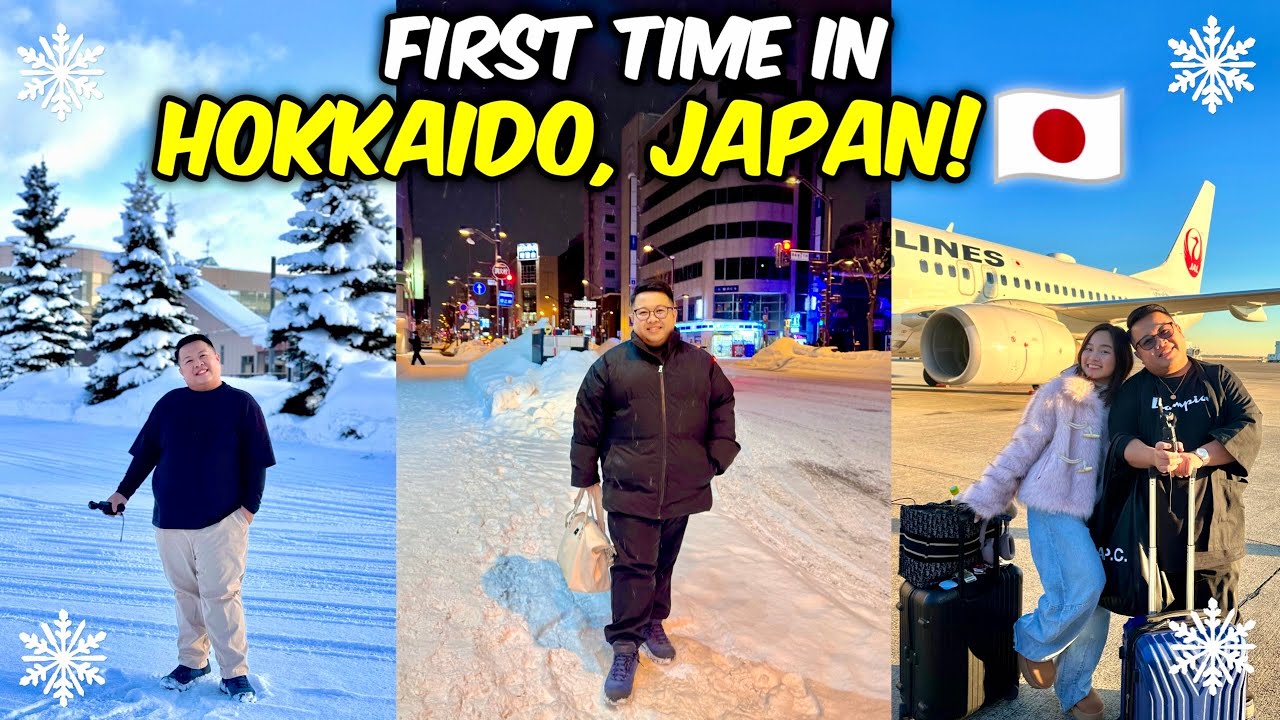 Let’s go to HOKKAIDO! 🇯🇵 Flying via Japan Airlines + Hello Asahikawa! ❄️🌨️ | JM Banquicio