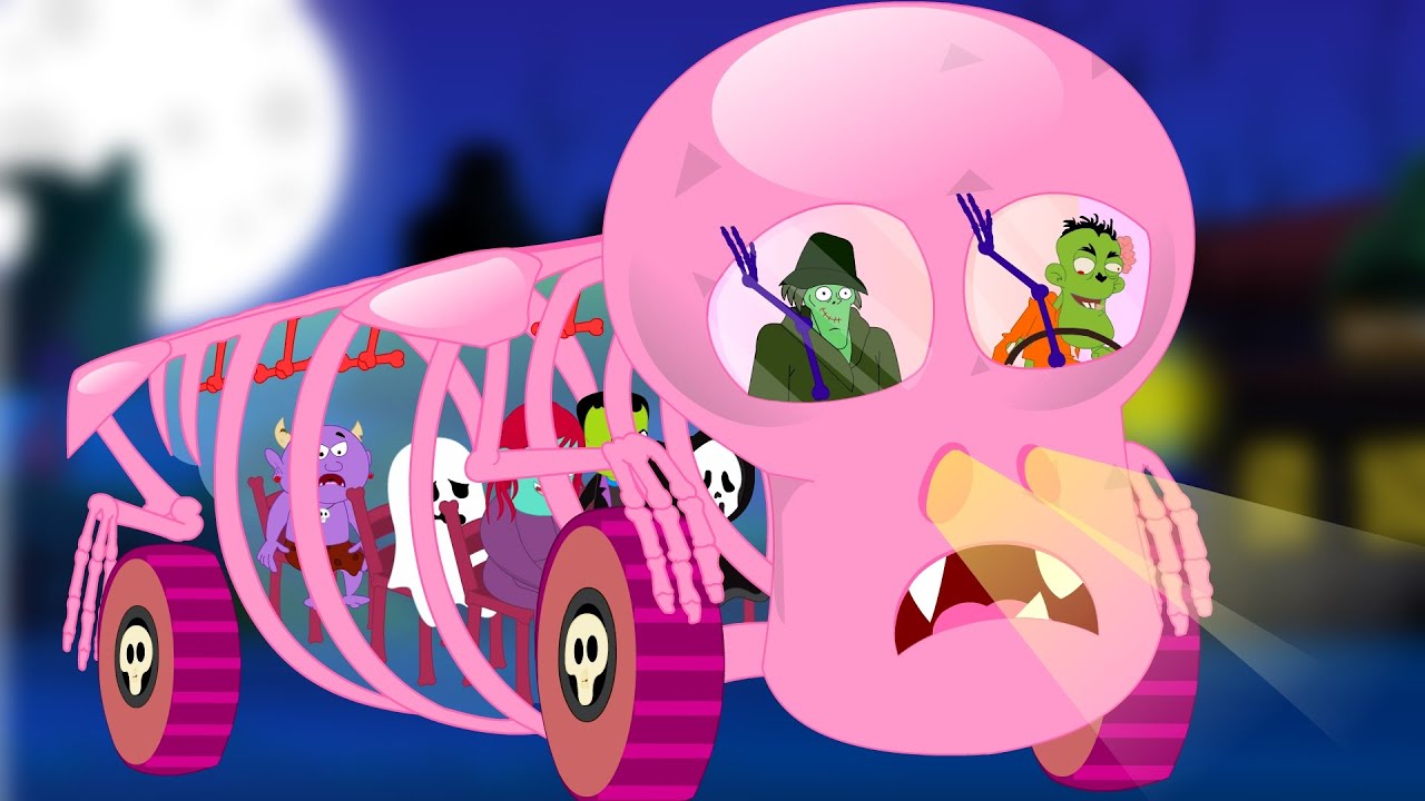 Wheels On The Bus Go Round And Round | Nursery Rhymes And Kids Song