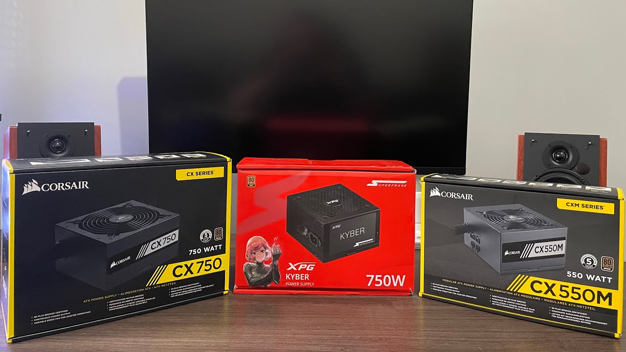 Corsair CX750 - Unboxing e Comparativo