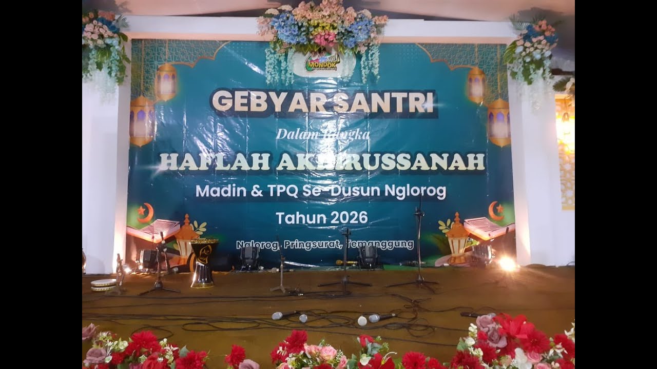 GEBYAR SANTRI TPQ DESA NGLOROG 2026