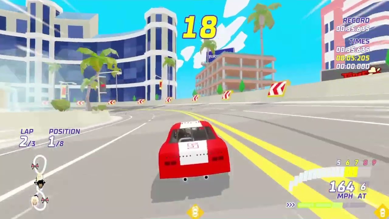 Hot Shot Racing PS4 Figure-8 Speedway The Final Track