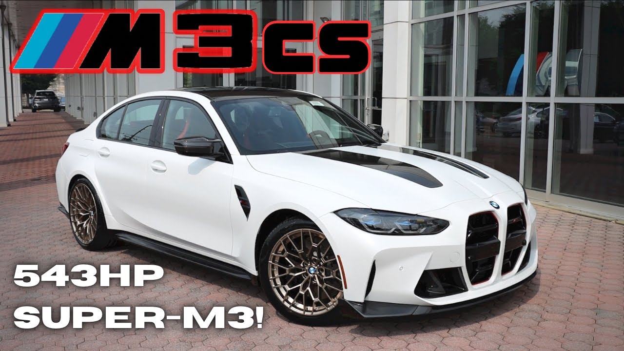 Обзор и обзор: BMW M3 CS 2024 года! (Новейший 4-дверный суперкар BMW!)
